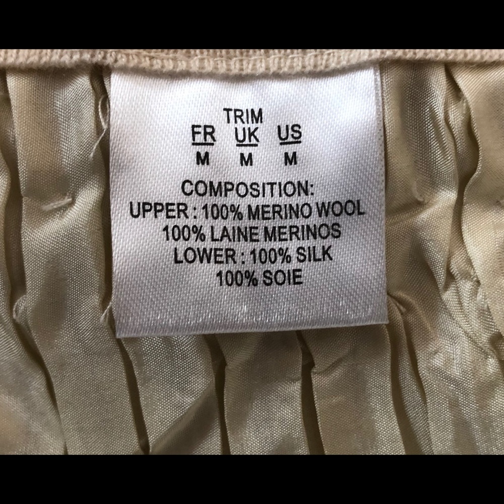 EUC Manoush Wool and Silk Dress Size M - Picture 5 of 6